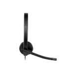 AUDIFONO C/MICROF. LOGITECH B2B H570E USB MONO BLACK (981-000570) - Imagen 3