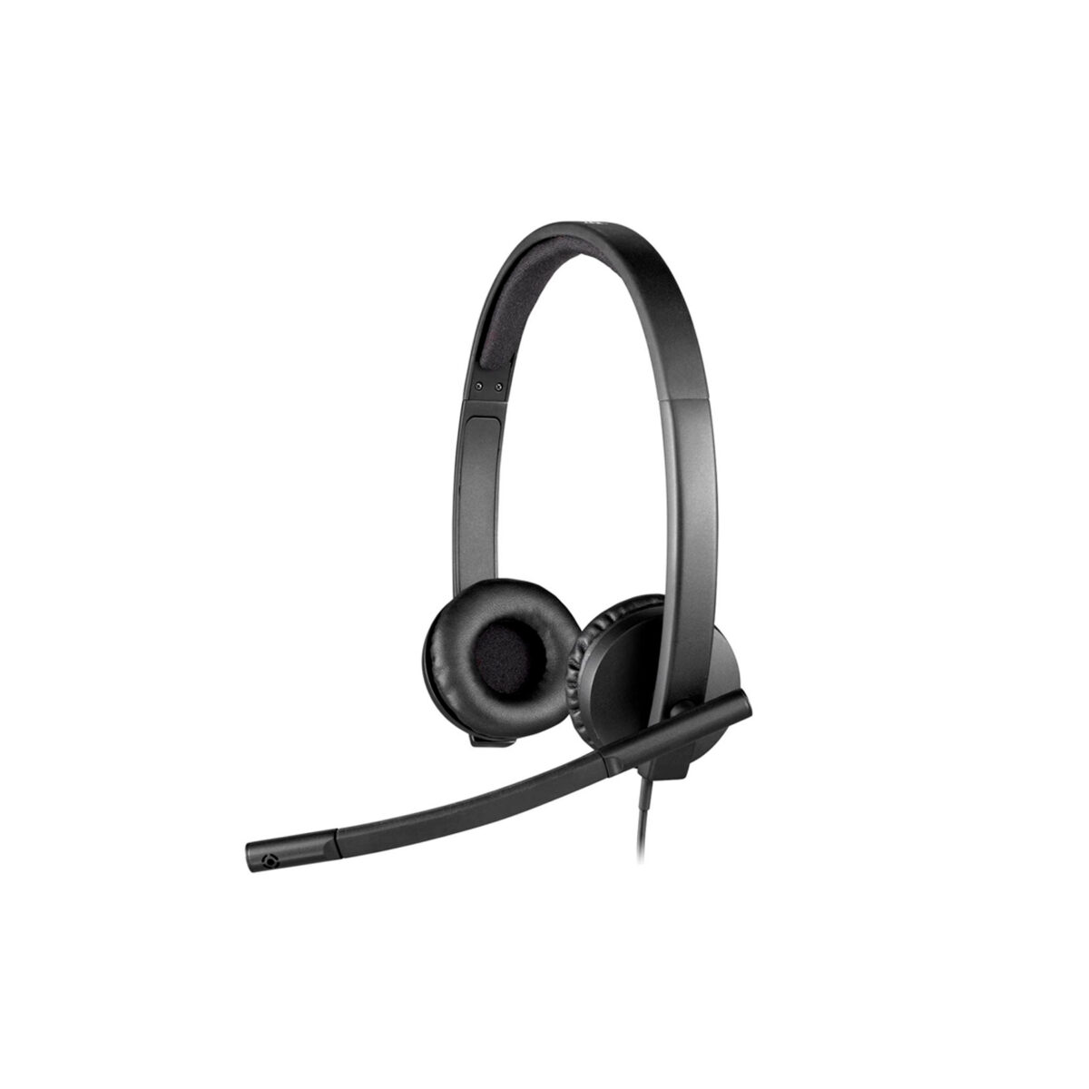 AUDIFONO C/MICROF. LOGITECH B2B H570E USB STEREO BLACK (981-000574) - Imagen 2