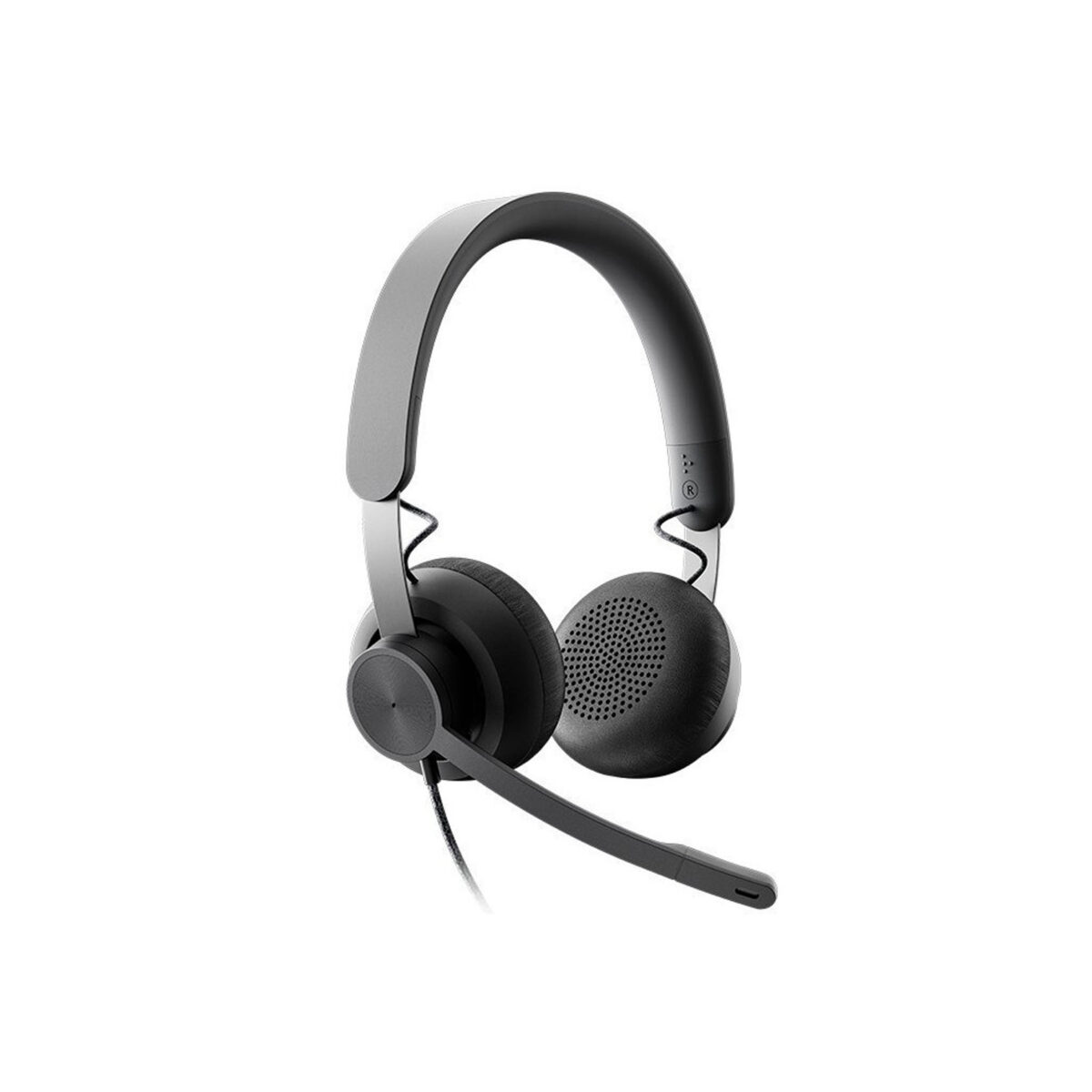 AUDIFONO C/MICROF. LOGITECH B2B ZONE WIRED USB/USB-C TEAMS BLACK (981-000871) - Imagen 1