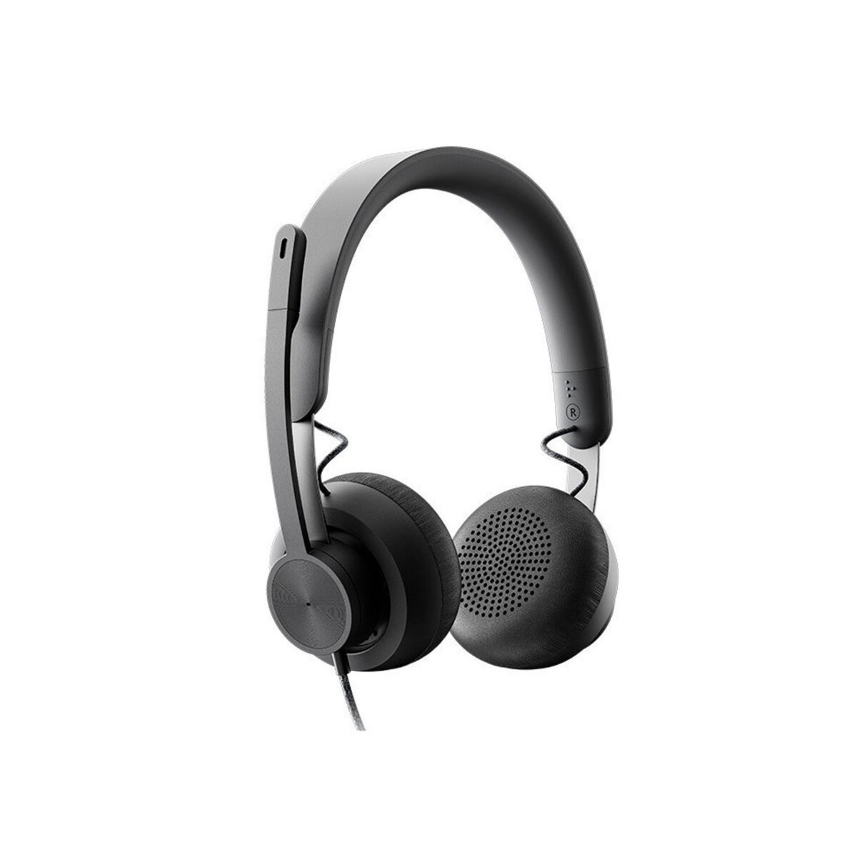 AUDIFONO C/MICROF. LOGITECH B2B ZONE WIRED USB/USB-C TEAMS BLACK (981-000871) - Imagen 2