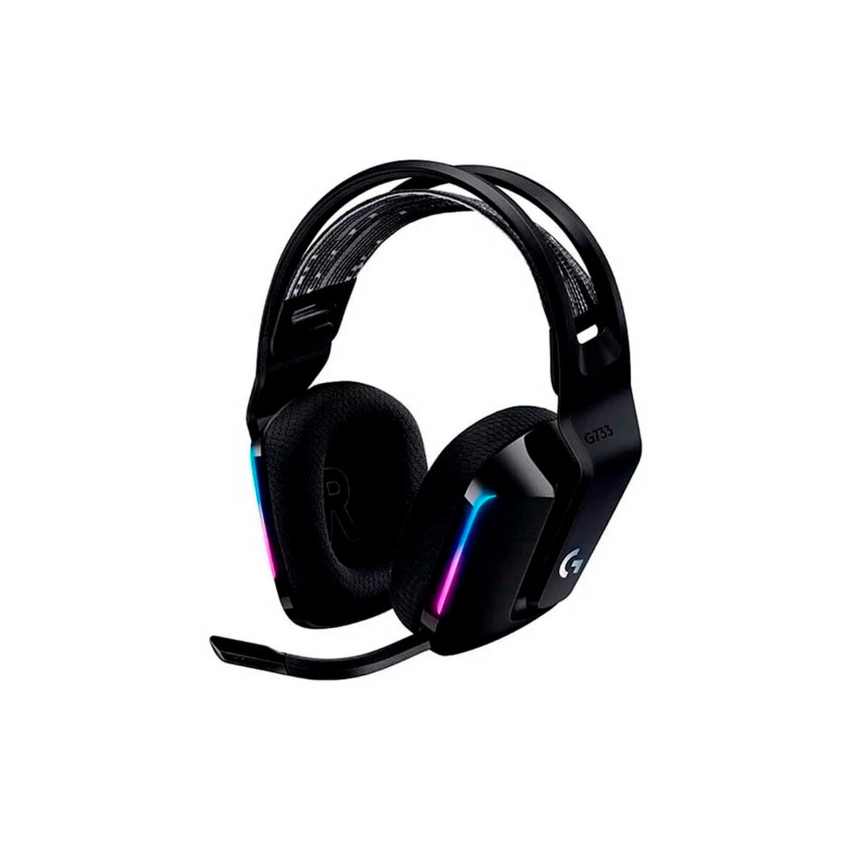 AUDIFONO C/MICROF. LOGITECH G733 LIGHTSPEED BLACK (981-000863) - Imagen 3