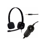 AUDIFONO C/MICROF. LOGITECH H151 STEREO BLACK (981-000587)-UY - Imagen 2