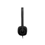 AUDIFONO C/MICROF. LOGITECH H151 STEREO BLACK (981-000587)-UY - Imagen 4