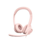 AUDIFONO C/MICROF. LOGITECH H390 USB NOISE CANCELLING ROSE (981-001280) - Imagen 3
