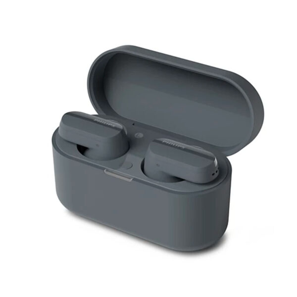 AUDIFONO C/MICROF. PHILIPS TRUE WIRELESS TAT3508BK BT 21H IPX4 10M USB-C TACTIL BLACK*