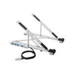 BASE TARGUS P/NOTEBOOK 10"-15.6" CON HUB USB 4-PORT PLEGABLE ALUMINIO (AWU100205GL)