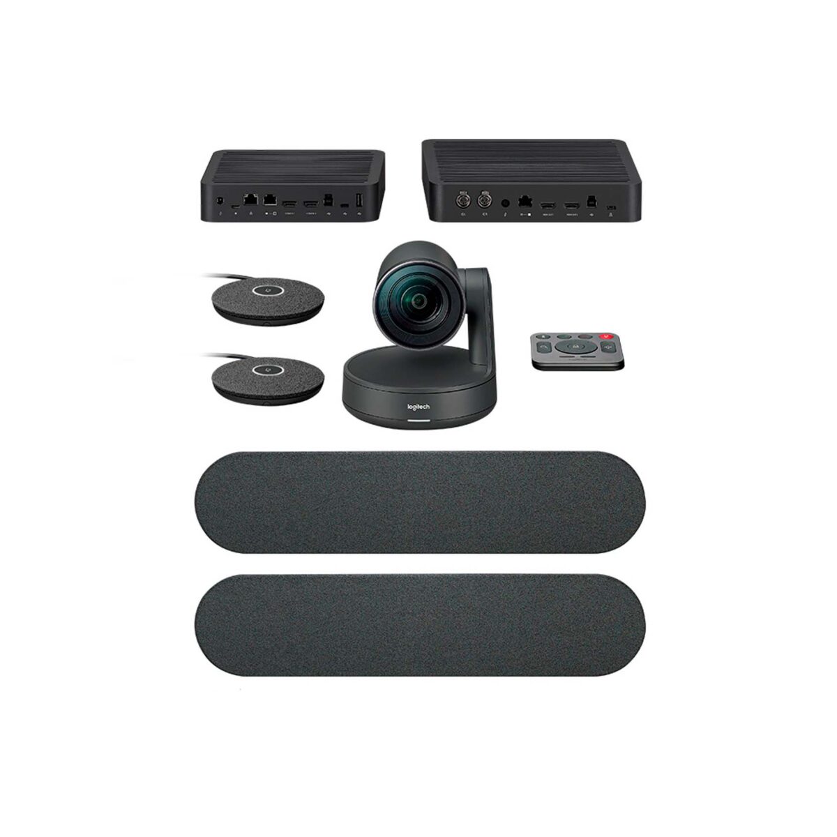 CAMARA LOGITECH B2B RALLY PLUS BUNDLE 4K LARGE ROOM BLACK (960-001225) - Imagen 1