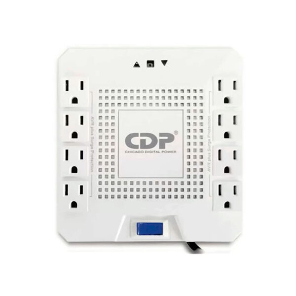 ESTABILIZADOR CDP R-AVR1808I 1800VA/1000W 8 SALIDAS (R-AVR1808I)