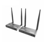 EXTENDER TRANSMISOR Y RECEPTOR KVM HDMI INALAMBRICO DE 200 METROS 1080p, TRANSCEPTOR DE TRANSMISION DE DOBLE BANDA 2.4G + 5G CON SOPORTE DE 1 TX A MULTIPLES (12 RX) - NETCOM METROS - Imagen 3