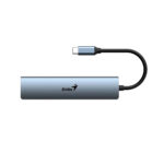 HUB USB-C GENIUS UH-545 GIGABIT ETHERNET 1-USB-C 3-USB-A (31240004400) - Imagen 2