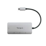 HUB USB-C TARGUS 4-PORT USB-A 3.0 GRAY (ACH226BT) - Imagen 2