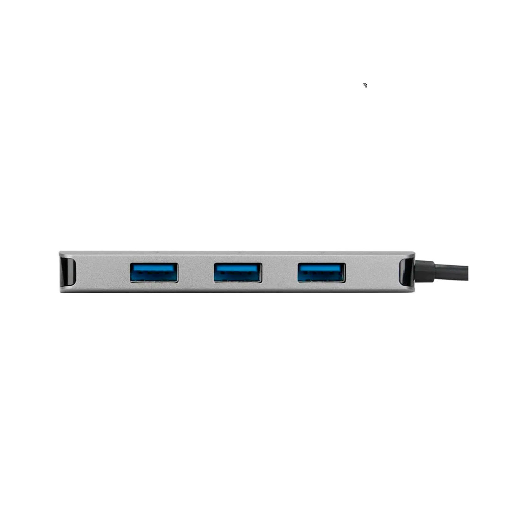 hub-usb-c-targus-4-port-usb-a-3-0-gray-ach226bt-3 HUB USB-C TARGUS 4-PORT USB-A 3.0 GRAY (ACH226BT) - Imagen 3