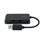 HUB USB TARGUS 4 PORT USB-A 3.0 BLACK (ACH124US) - Imagen 4