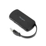 HUB USB TARGUS ACH114US 4 PORT USB-A 2.0 BLACK (ACH114US) - Imagen 3