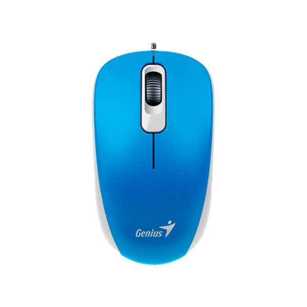 MOUSE GENIUS DX-110 USB OPTICO 1000 DPI BLUE (PN 31010116103)
