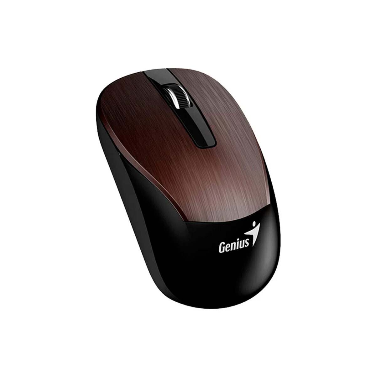 MOUSE GENIUS ECO-8015 RECARGABLE WIRELESS BLUEEYE CHOCOLATE (31030011414) - Imagen 2