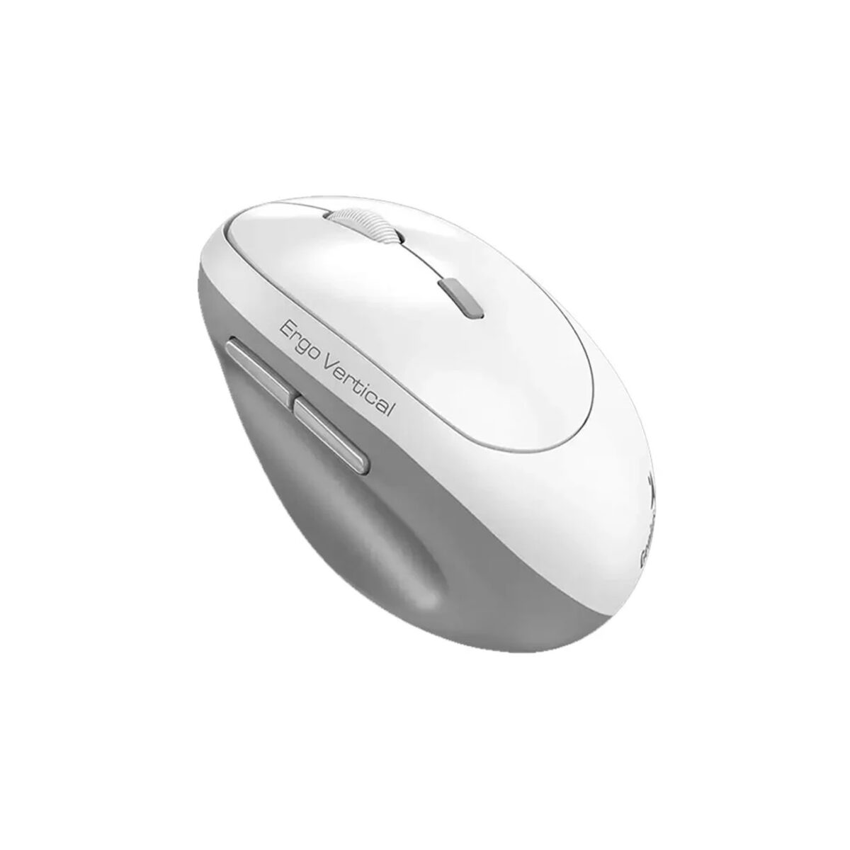 MOUSE GENIUS ERGO 8350S AI COPILOT DUAL WIRELESS/BT VERTICAL 6-BOT SILENT WHITE GREY (31030041401) - Imagen 2