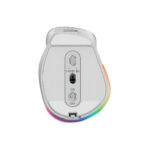 MOUSE GENIUS ERGO 9000S PRO RECARGABLE DUAL WIRELESS/BT 6-BOT SILENT RGB LIGHT BLUE (31030039401) - Imagen 4