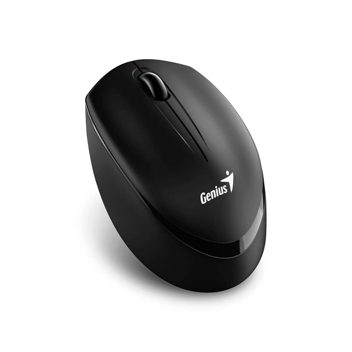 MOUSE GENIUS NX-7009 WIRELESS BLUEEYE ERGONOMICO BLACK (31030030400) - Imagen 2