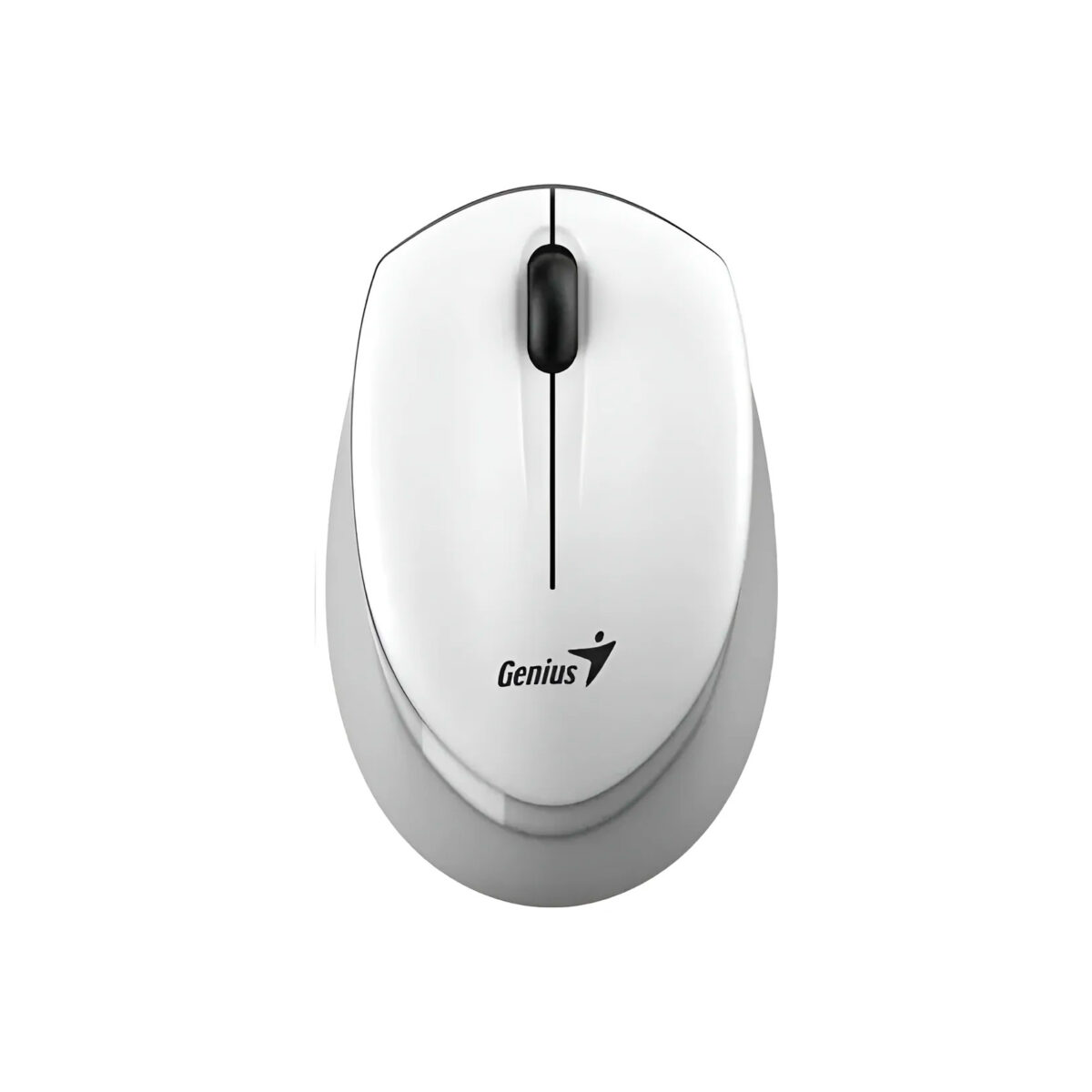 MOUSE GENIUS NX-7009 WIRELESS BLUEEYE ERGONOMICO WHITE GREY (31030030402) - Imagen 4