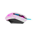 MOUSE LICENCIADO XTECH GAMING GHOST SPIDER USB 2400 DPI 7-BOT PROGRAMABLES CABLE TRENZADO LED WHITE/TURQUESE (XTM-M520SG) - Imagen 4