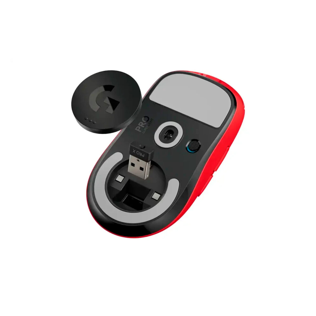 MOUSE LOGITECH G PRO X SUPERLIGHT WIRELESS LIGHTSPEED HERO 25K RED (910-006783)-P - Imagen 4