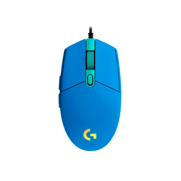 MOUSE LOGITECH G203 LIGHTSYNC OPTICAL 8000 DPI RGB BLUE (910-005792)-P