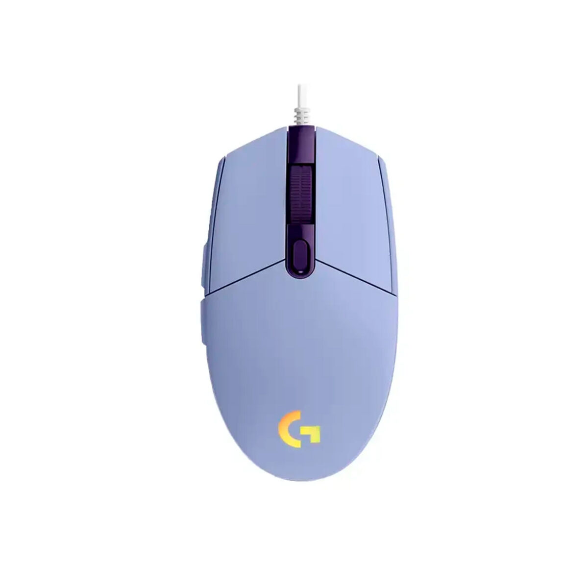 MOUSE LOGITECH G203 LIGHTSYNC OPTICAL 8000 DPI RGB LILA (910-005851)-P - Imagen 1