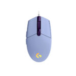 MOUSE LOGITECH G203 LIGHTSYNC OPTICAL 8000 DPI RGB LILA (910-005851)-P