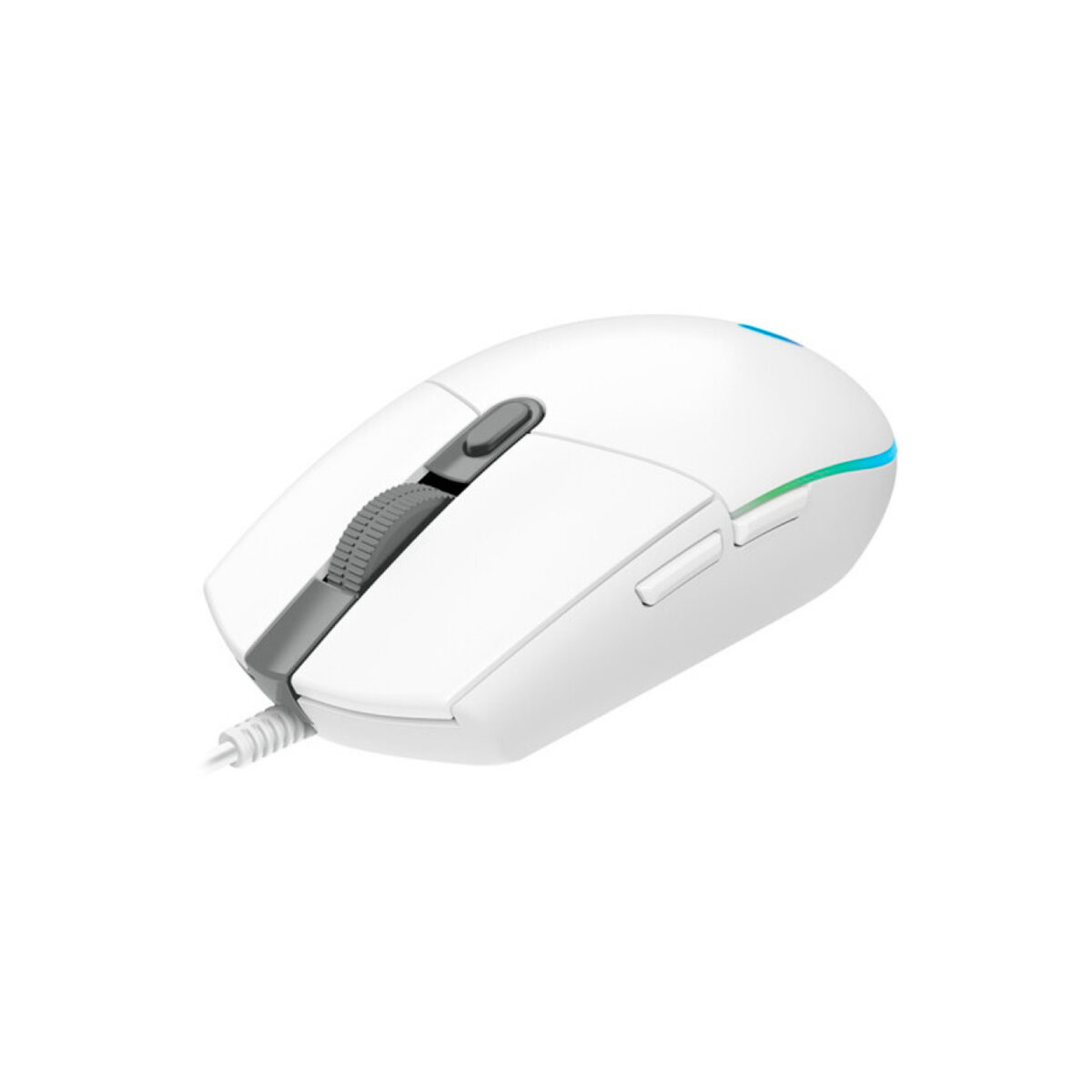 MOUSE LOGITECH G203 LIGHTSYNC OPTICAL 8000 DPI RGB WHITE (910-005791)-P - Imagen 2