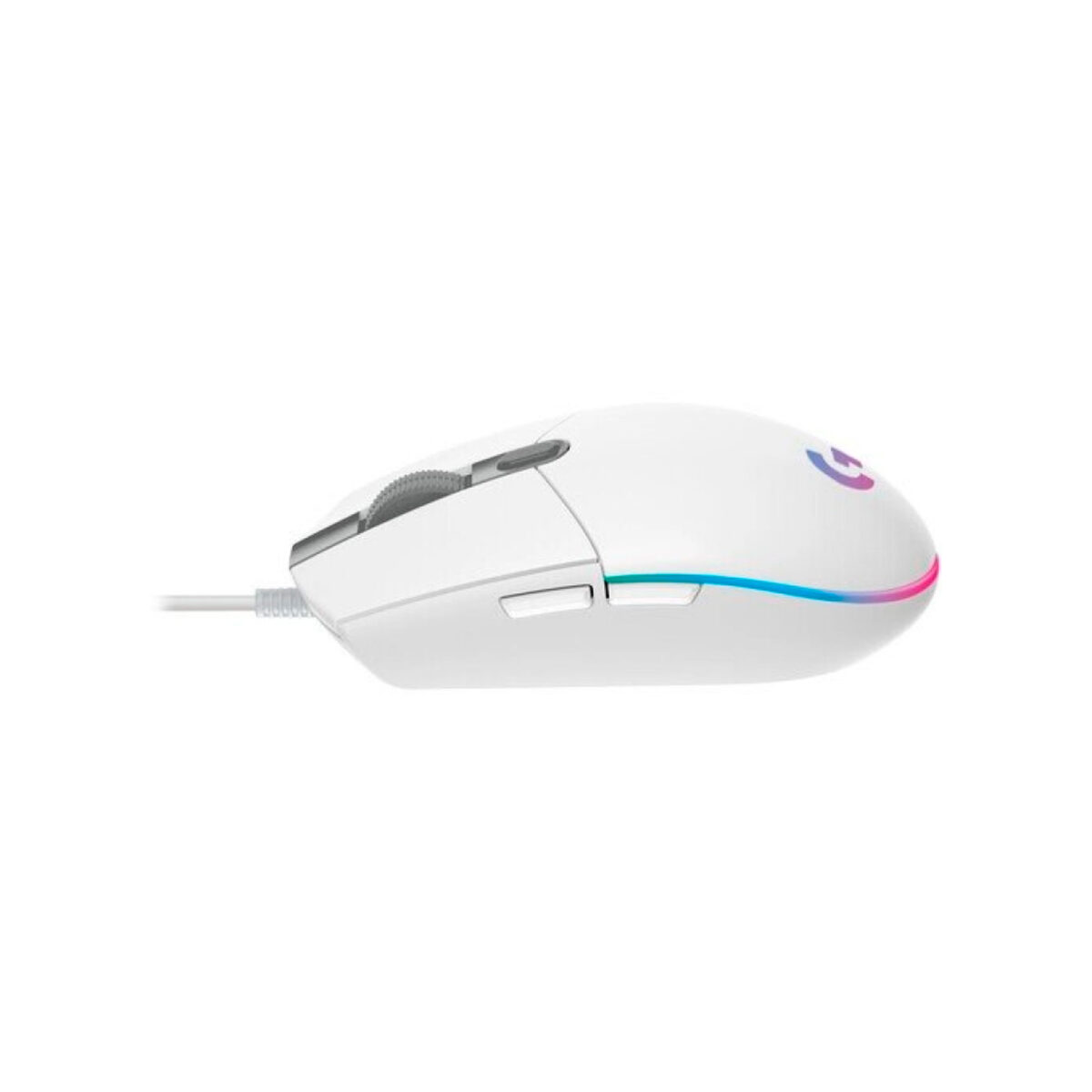 MOUSE LOGITECH G203 LIGHTSYNC OPTICAL 8000 DPI RGB WHITE (910-005791)-P - Imagen 3