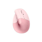 MOUSE LOGITECH LIFT VERTICAL ERGONOMIC WIRELESS/BT ROSE (910-006472)