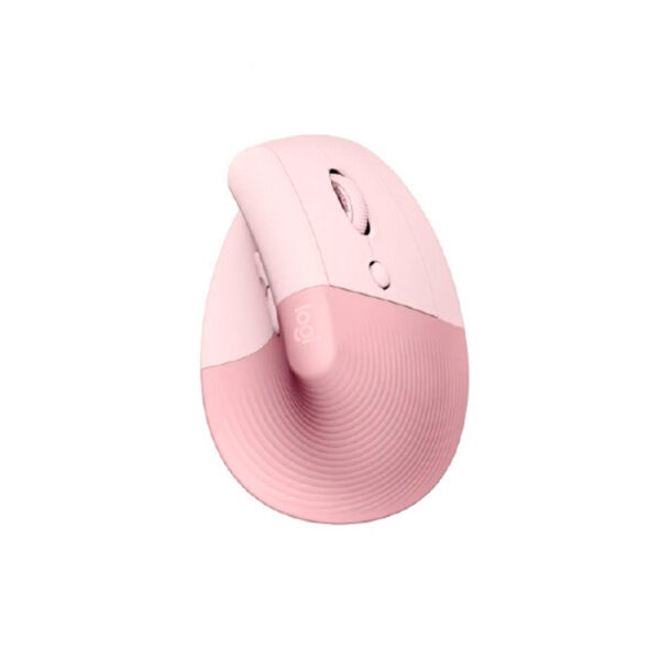 MOUSE LOGITECH LIFT VERTICAL ERGONOMIC WIRELESS/BT ROSE (910-006472)