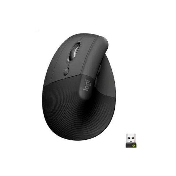 MOUSE LOGITECH LIFT VERTICAL ERGONOMIC ZURDO WIRELESS/BT BLACK (910-006467)