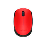 MOUSE LOGITECH M170 WIRELESS RED (910-004941)