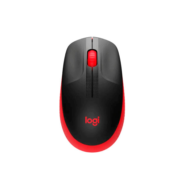 MOUSE LOGITECH M190 WIRELESS FULL-SIZE RED (910-005904)