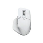 MOUSE LOGITECH MX MASTER 3S WIRELESS/BLUETOOTH 8K USB-C PALE GREY (910-006562)