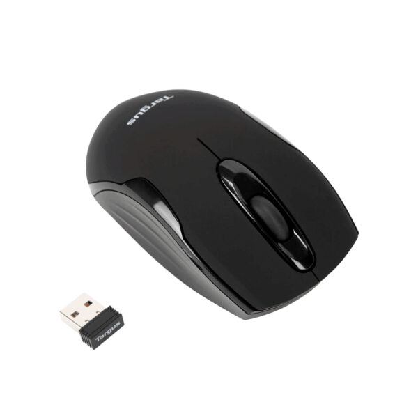 MOUSE TARGUS W575 WIRELESS ERGONOMICO 1600 DPI BLACK (AMW575TT)