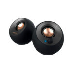 PARLANTE CREATIVE PEBBLE V2  2.0  8W/16W 3.5MM USB-C-POWER BLACK (51MF1695AA000) - Imagen 3