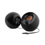 PARLANTE CREATIVE PEBBLE V2  2.0  8W/16W 3.5MM USB-C-POWER BLACK (51MF1695AA000) - Imagen 4