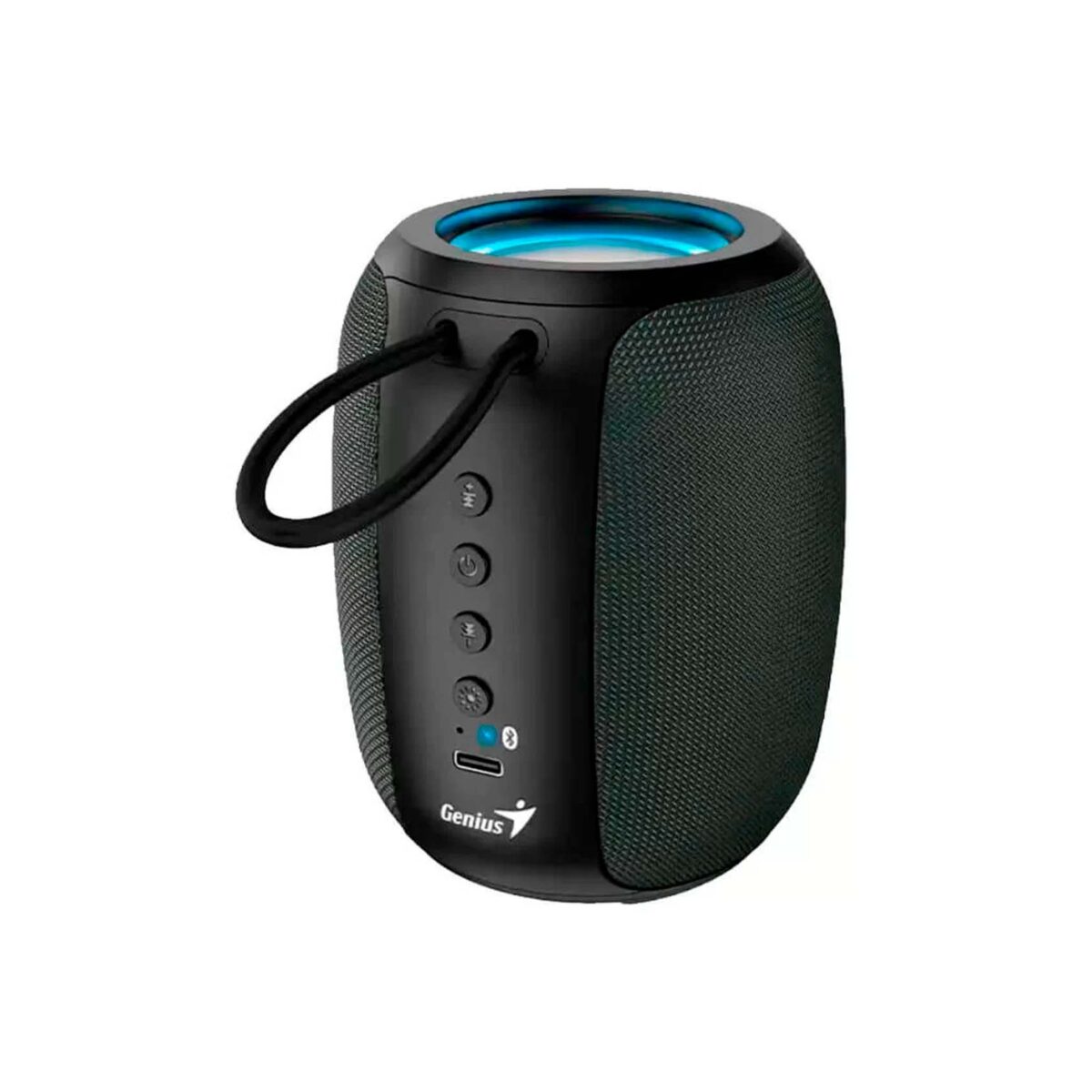 PARLANTE GENIUS SP-915BT BLUETOOTH 5W 6H MIC AI COPILOT RGB BLACK/GREY (31730052401) - Imagen 3