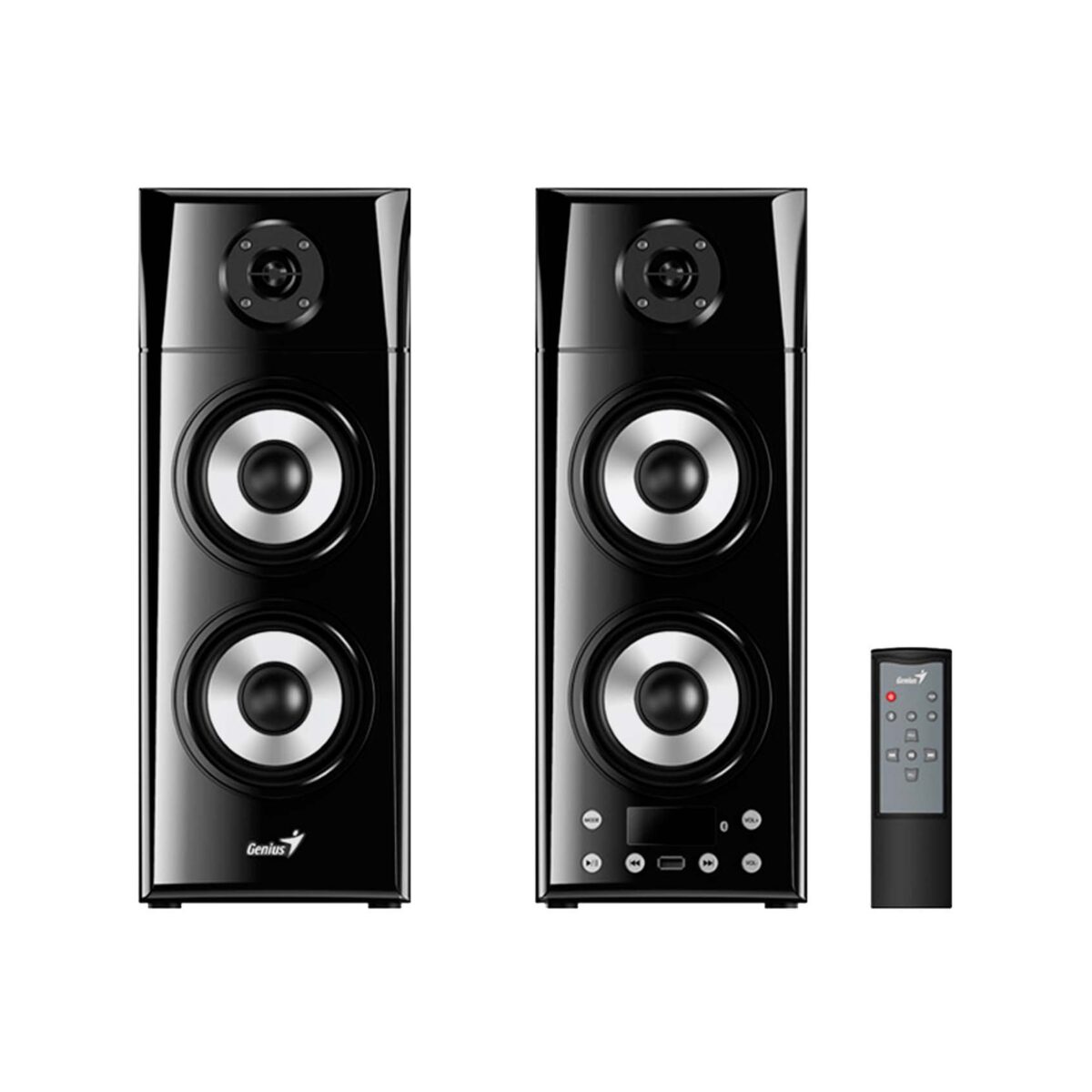PARLANTE GENIUS SP-HF180 6W USB POWER WOOD (31730029400) - Imagen 3