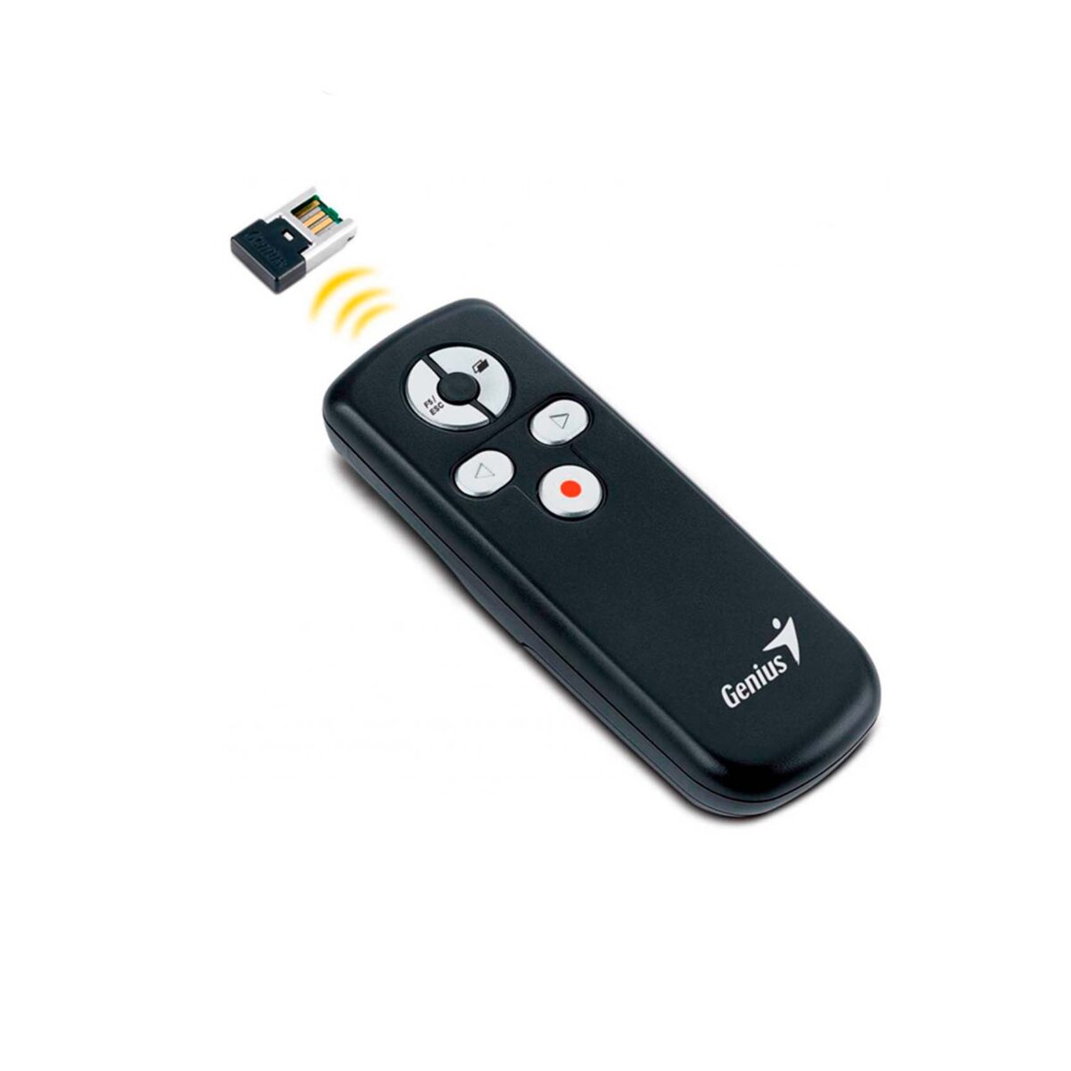 PRESENTADOR GENIUS C/PUNTERO MEDIA POINTER 100 RUN CARD BLACK (PN 31090015100) - Imagen 3