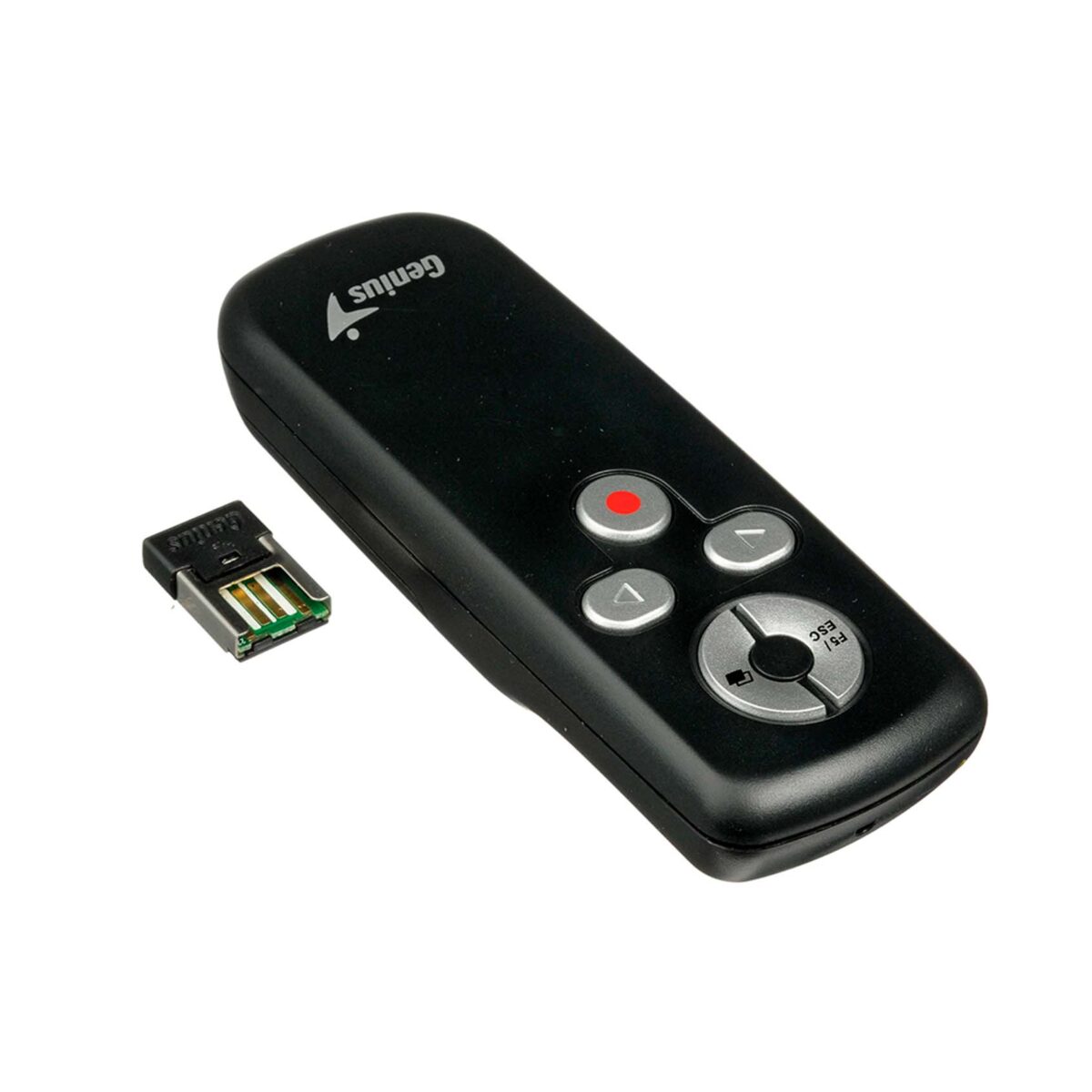 PRESENTADOR GENIUS C/PUNTERO MEDIA POINTER 100 RUN CARD BLACK (PN 31090015100) - Imagen 4