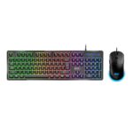 TECLADO GENIUS + MOUSE GX SCORPION KM-GX6 AI COPILOT GAMING RGB 19 TECLAS ANTI-GHOSTING 3200DPI BLACK (31330010401)