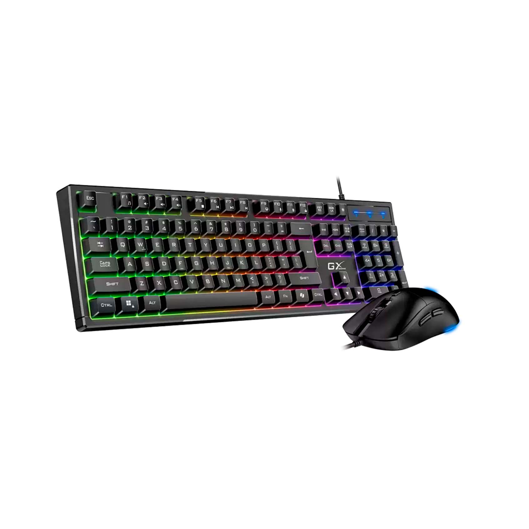 teclado-genius-mouse-gx-scorpion-km-gx6-ai-copilot-gaming-rgb-19-teclas-anti-ghosting-3200dpi-black-313-2 TECLADO GENIUS + MOUSE GX SCORPION KM-GX6 AI COPILOT GAMING RGB 19 TECLAS ANTI-GHOSTING 3200DPI BLACK (31330010401) - Imagen 2