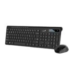 TECLADO GENIUS + MOUSE SLIMSTAR 8230 DUAL WIRELESS/BT AI COPILOT MULTIMEDIA SP BLACK (31340015407) - Imagen 4