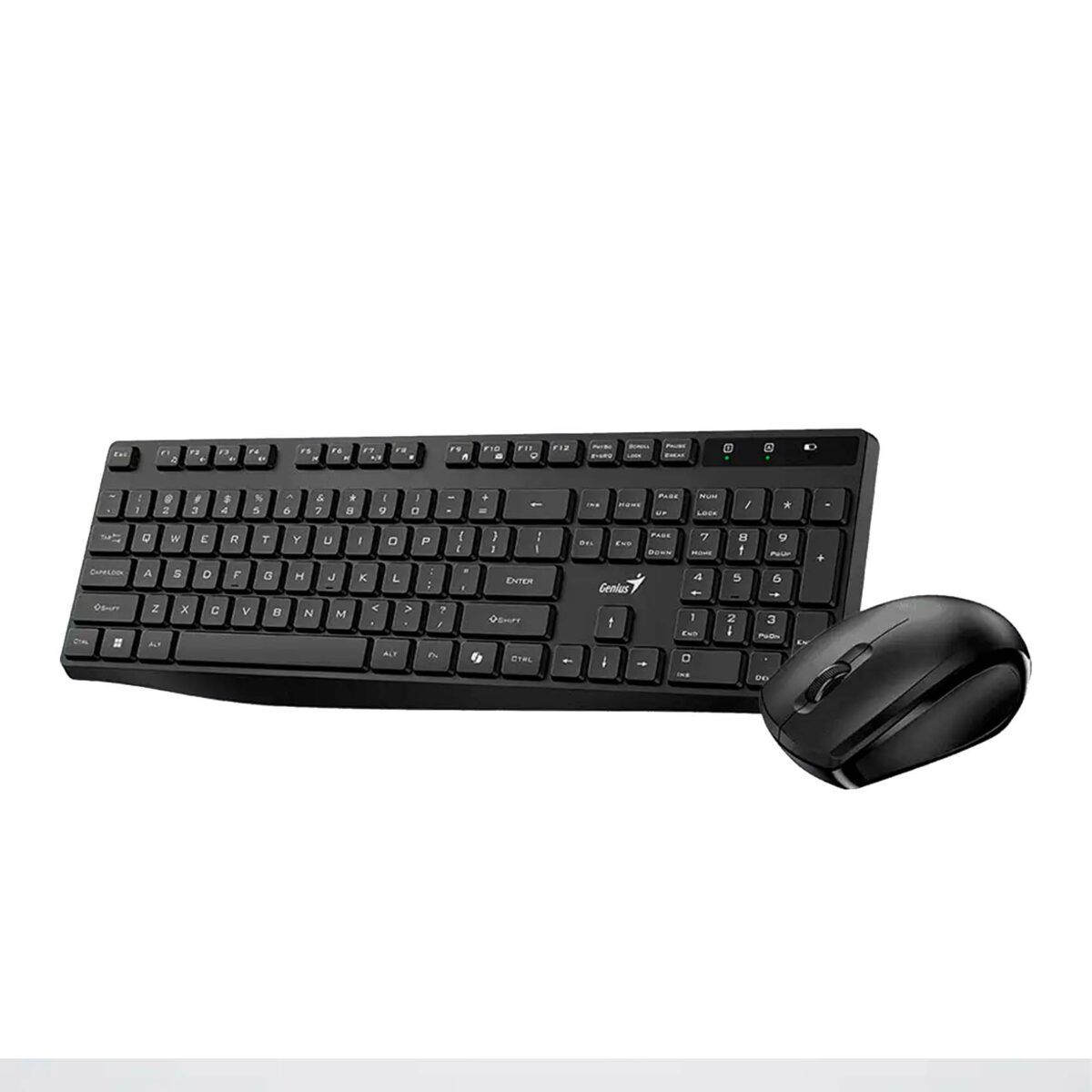 TECLADO GENIUS + MOUSE WIRELESS KM-8206S AI COPILOT SILENT MULTIMEDIA SP BLACK (31340017401) - Imagen 2