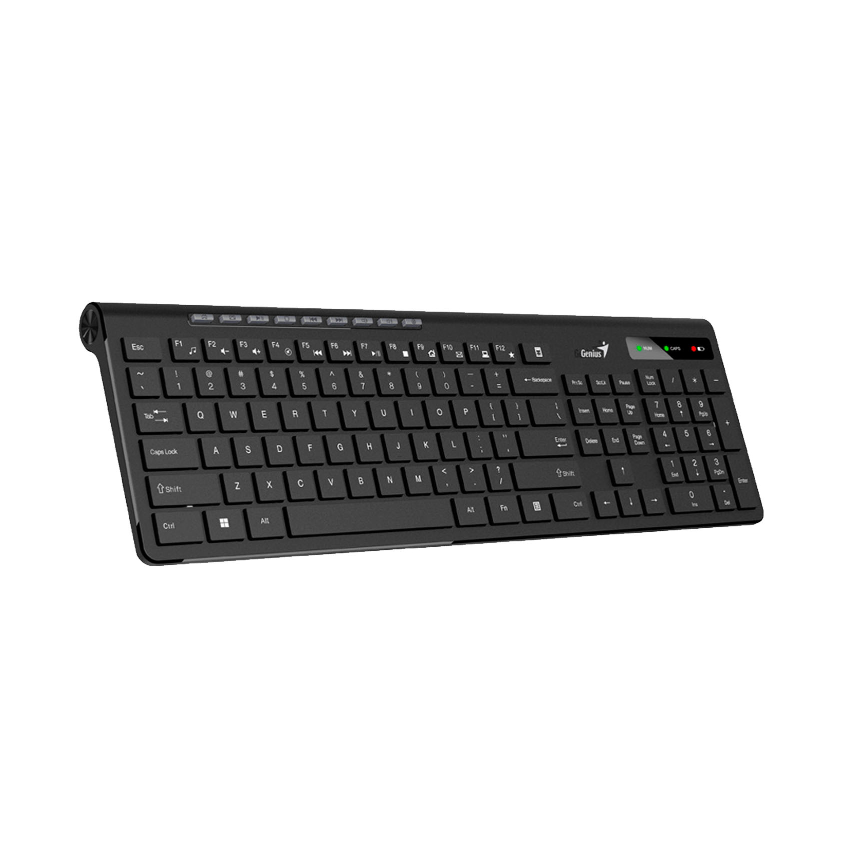 teclado-genius-slimstar-7230-wireless-ai-copilot-multimedia-sp-black-31310021401-2 TECLADO GENIUS SLIMSTAR 7230 WIRELESS AI COPILOT MULTIMEDIA SP BLACK (31310021401) - Imagen 2