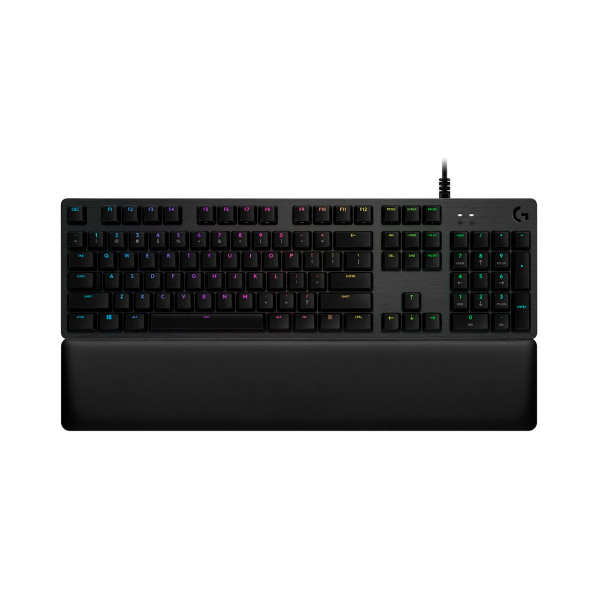 TECLADO LOGITECH G513 CARBON LIGHTSYNC GAMING RGB BLACK (920-009322) - Imagen 1